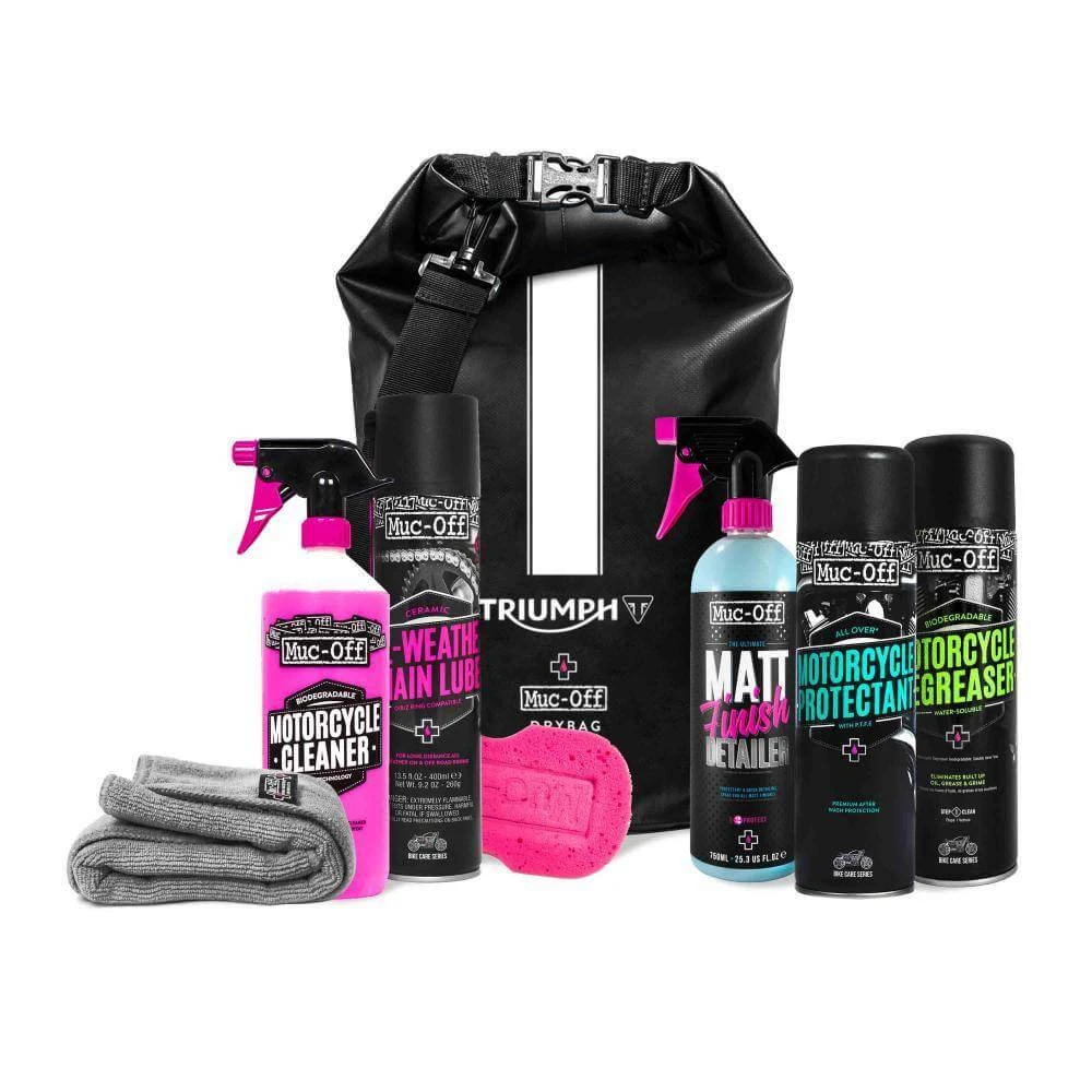 Triumph / Muc-Off Cleaning Kit 3 Triumph / Muc-Off Cleaning Kit