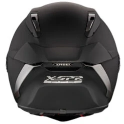 Shoei X-SPR Pro Full-Face Helmet Matt Black -GearUp Moto 0805 ShoeiMattBlackX SPRProHelmetback