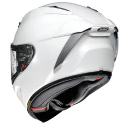 Shoei X-SPR Pro Full-Face Helmet White -GearUp Moto 0805 ShoeiWhiteX SPRProHelmetbackleft