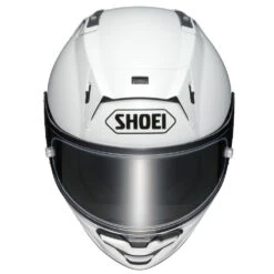 Shoei X-SPR Pro Full-Face Helmet White -GearUp Moto 0805 ShoeiWhiteX SPRProHelmettopfront