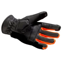 KTM Tourrain Waterproof Leather Mix Gloves -GearUp Moto 3PW20V0091 KTMTourrainWPGlovein