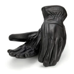 Yamaha Leather Gloves Black