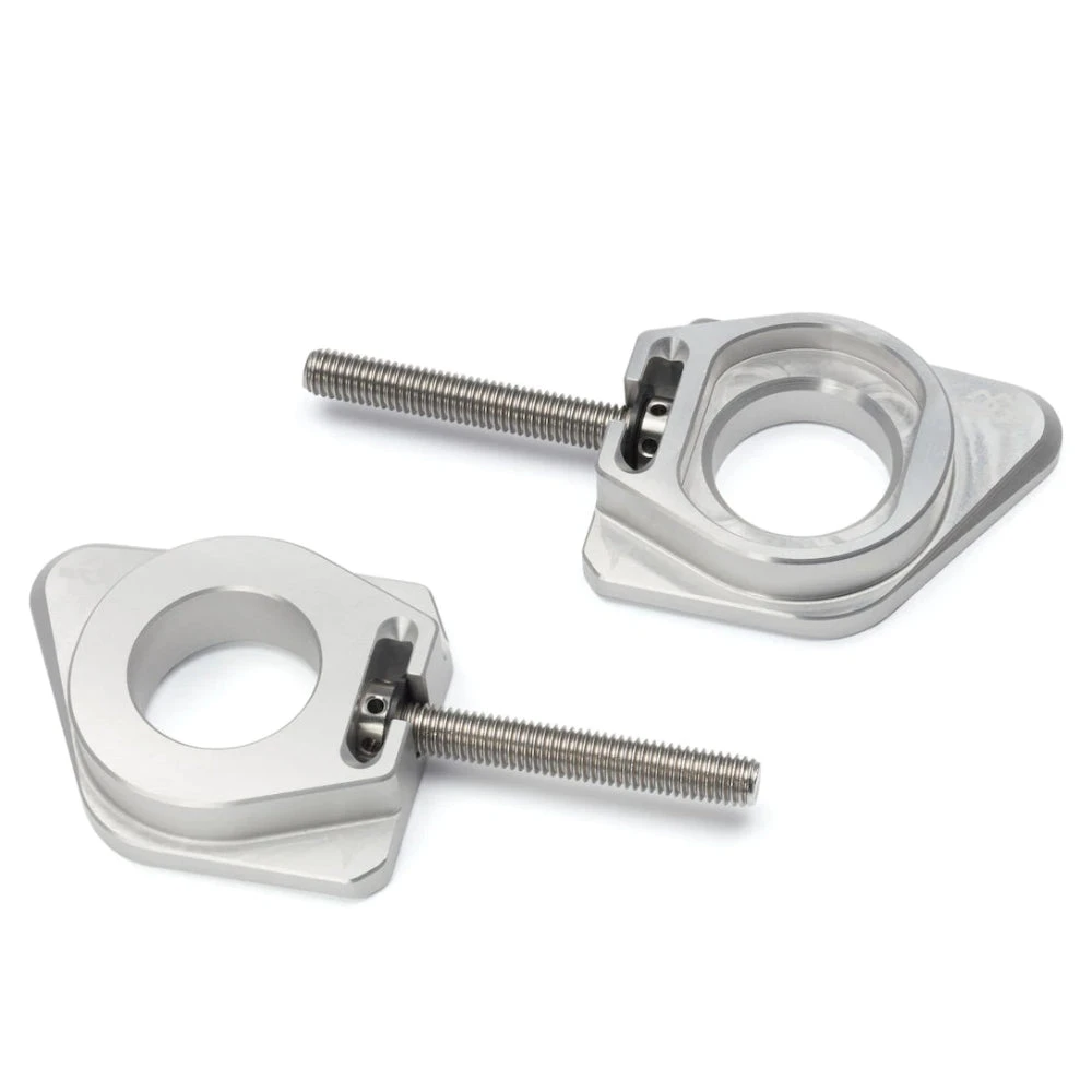 Yamaha MT-10 Chain Adjuster Black / Silver 4 Yamaha MT-10 Chain Adjuster Black / Silver - Image 2