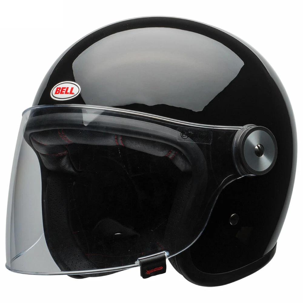 Bell Cruiser Riot Open Face Helmet Solid Black 3 Bell Cruiser Riot Open Face Helmet Solid Black