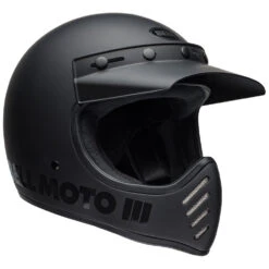Bell Cruiser Moto 3 Helmet Blackout / Gloss -GearUp Moto BH 7100220M3 XX5
