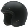 Bell Cruiser Custom 500 Helmet Solid Matt Black -GearUp Moto BellCruiserCustom500SolidMattBlackBH 708024LeftFront3qtr