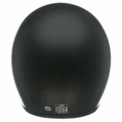 Bell Cruiser Custom 500 Helmet Solid Matt Black -GearUp Moto BellCruiserCustom500SolidMattBlackBH 708024Rear