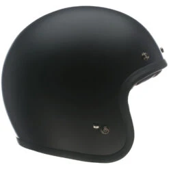 Bell Cruiser Custom 500 Helmet Solid Matt Black -GearUp Moto BellCruiserCustom500SolidMattBlackBH 708024RightSide