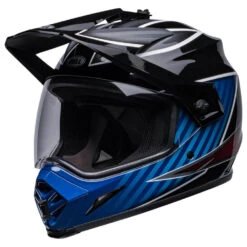 Bell MX MX-9 Adventure MIPS Helmet Dalton Black / Blue