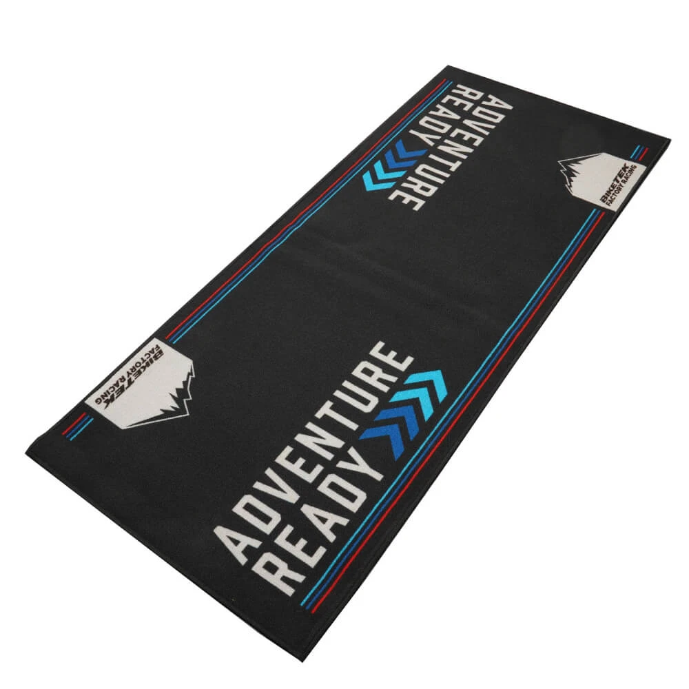 Biketek 'Adventure Series' Blue Garage Mat 3 Biketek 'Adventure Series' Blue Garage Mat