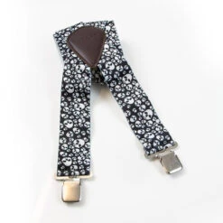 Oxford Braces "Riggers" (5 Styles) -GearUp Moto CA051 OxfordBracesSkullsfolded