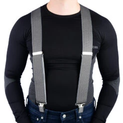 Oxford Braces "Riggers" (5 Styles) -GearUp Moto CA052 OxfordBracesHerringbone