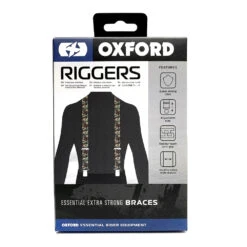 Oxford Braces "Riggers" (5 Styles) -GearUp Moto CA053 OxfordBracescamobox