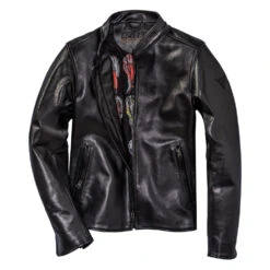 Dainese Toga Leather Jacket Black