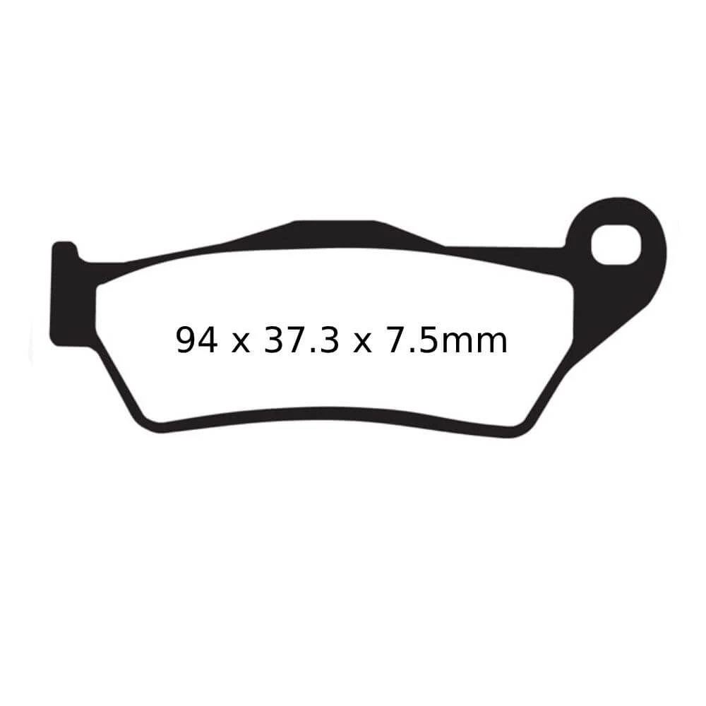 EBC HH Series Brake Pads (FA181HH) 5 EBC HH Series Brake Pads (FA181HH) - Image 3