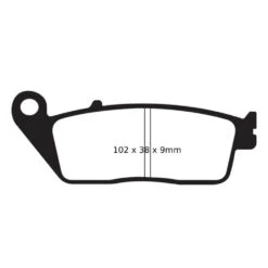 EBC Sintered HH Brake Pads (FA226HH) -GearUp Moto EBCSinteredHHBrakePad FA226HH