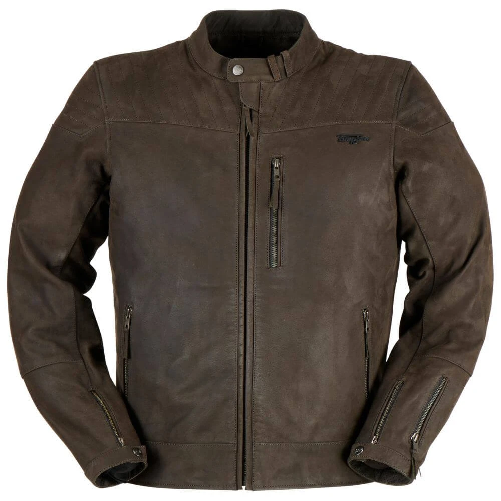 Furygan Clint Evo Men's Leather Jacket Brown 3 Furygan Clint Evo Men's Leather Jacket Brown