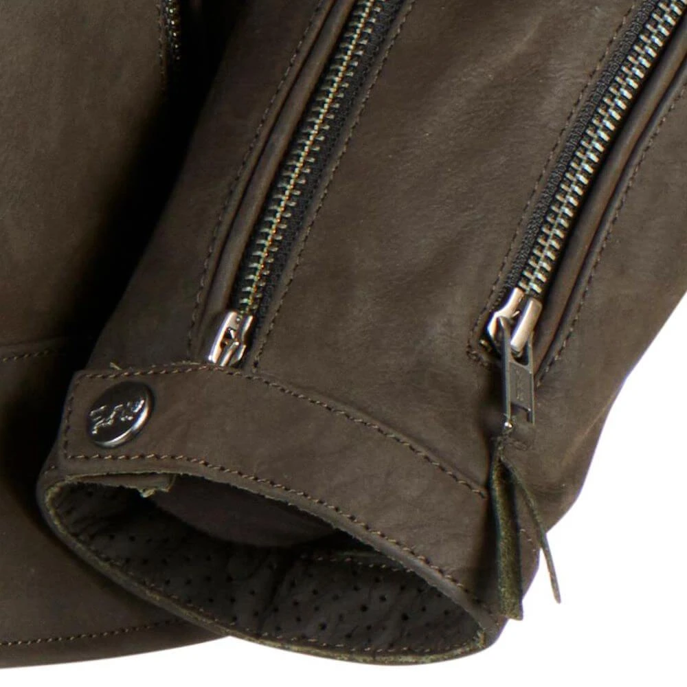 Furygan Clint Evo Men's Leather Jacket Brown 7 Furygan Clint Evo Men's Leather Jacket Brown - Image 5