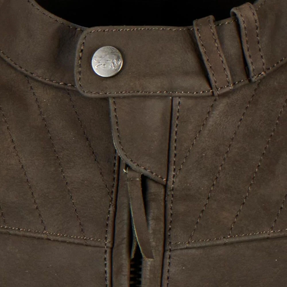 Furygan Clint Evo Men's Leather Jacket Brown 5 Furygan Clint Evo Men's Leather Jacket Brown - Image 3