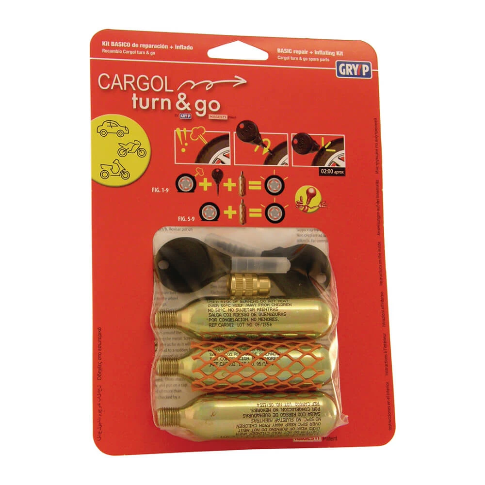 GRYPP Cargol Turn & Go Repair Kit 3 3 GRYPP Cargol Turn & Go Repair Kit 3