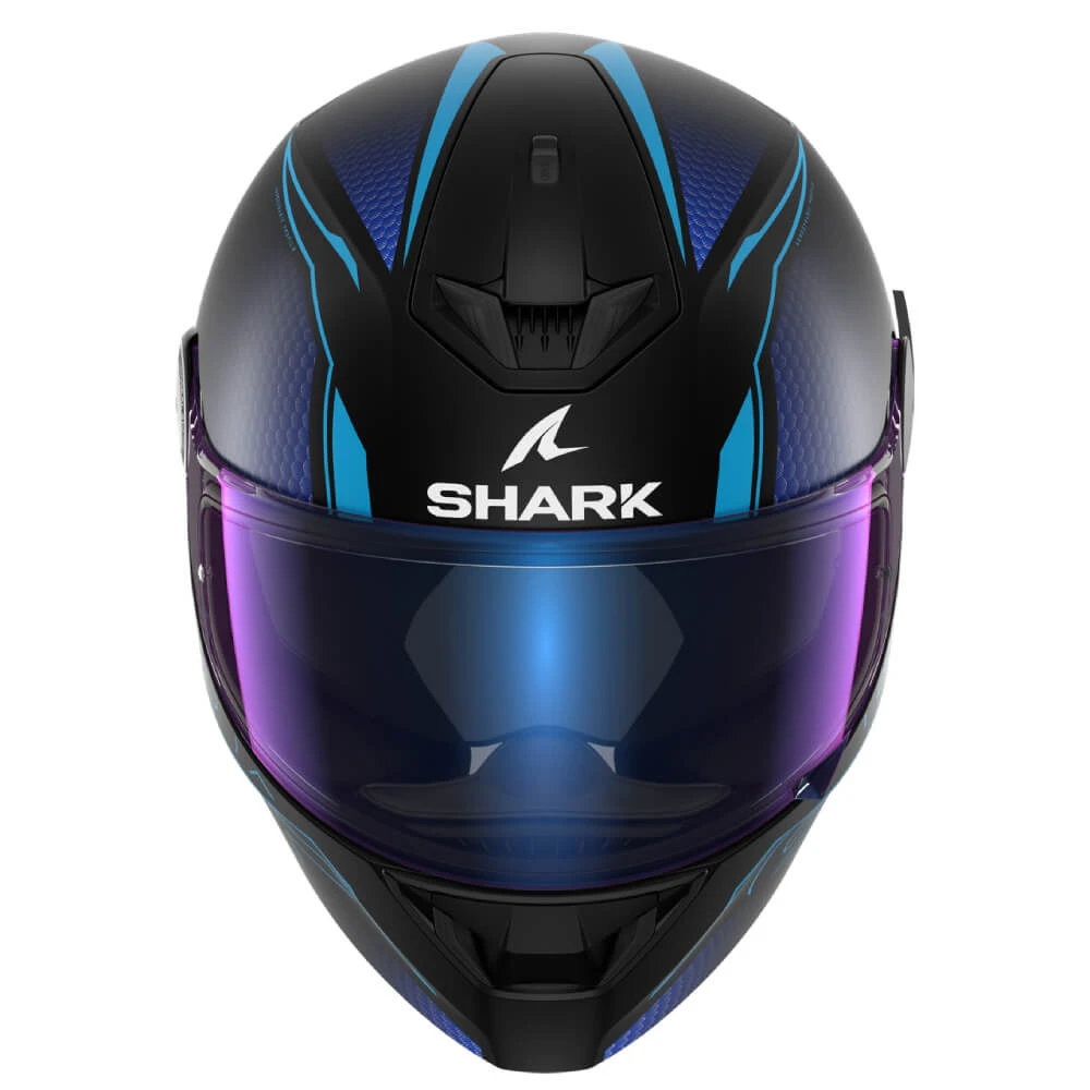 Shark D-Skwal 2 Helmet Cadium Matt Black / Blue 4 Shark D-Skwal 2 Helmet Cadium Matt Black / Blue - Image 2