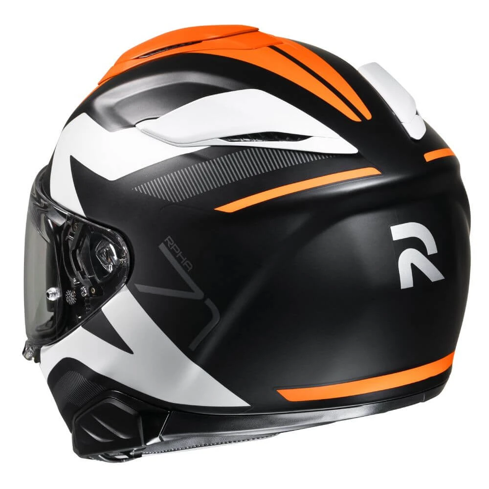 HJC RPHA 71 Pinna MC7SF Full Face Helmet Orange 7 HJC RPHA 71 Pinna MC7SF Full Face Helmet Orange - Image 5