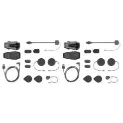 Interphone U-COM 6R Intercom Twin Pack -GearUp Moto InterphoneU COM6RTwinPackINTP UCOM6RTPContents