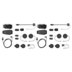 Interphone U-COM 7R Intercom Twin Pack -GearUp Moto InterphoneU COM7RTwinPackINTP UCOM7RTPContents
