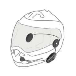 Interphone U-COM 7R Intercom Twin Pack -GearUp Moto InterphoneU COM7RTwinPackINTP UCOM7RTPHelmetFitment1