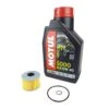 Kawasaki Z125 Oil Filter Service Kit + O-Ring (Motul Oil) -GearUp Moto KawasakiZ125OilFilterServiceKit O ring MotulOil