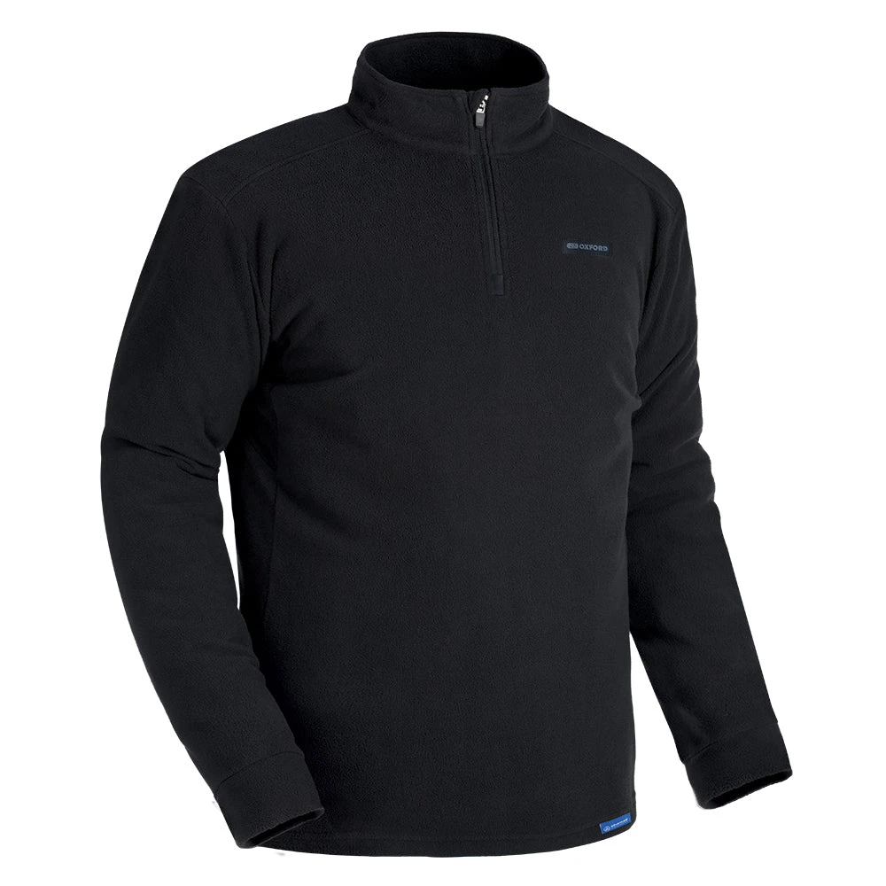 Oxford Advanced Half-Zip Fleece Black 3 Oxford Advanced Half-Zip Fleece Black