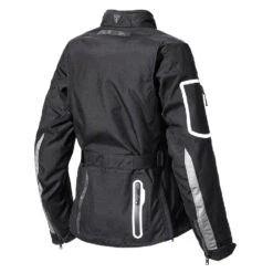 Triumph Women's Snowdon Jacket -GearUp Moto MLTS18409 TriumphWomen sBlackSnowdonJacketback2