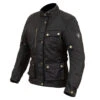Merlin Harriet Ladies Jacket Black -GearUp Moto MerlinHarrietLadiesJacketBlackME MTP118BLKFront3qtr