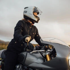 Merlin Harriet Ladies Jacket Black 9 Merlin Harriet Ladies Jacket Black -GearUp Moto MerlinHarrietLadiesJacketBlackME MTP118BLKLifestyle