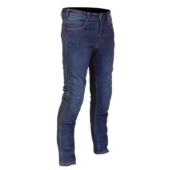 Merlin Macy Ladies Waterproof Riding Jeans Regular Blue -GearUp Moto MerlinMacyAAWPLadiesJeanBlueME DNM055BLURFront3qtrRight