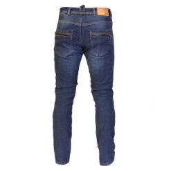 Merlin Macy Ladies Waterproof Riding Jeans Regular Blue -GearUp Moto MerlinMacyAAWPLadiesJeanBlueME DNM055BLURRear