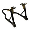 MotoGP Round Tubing Front Track Paddock Stand Black