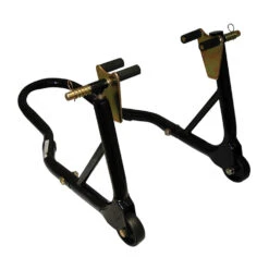 MotoGP Round Tubing Front Track Paddock Stand Black