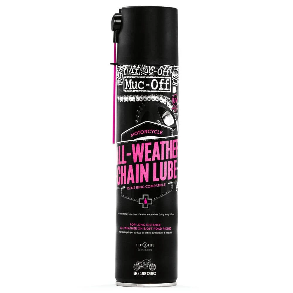 Muc-Off Motorcycle All-Weather Chain Lube (400ml) 3 Muc-Off Motorcycle All-Weather Chain Lube (400ml)
