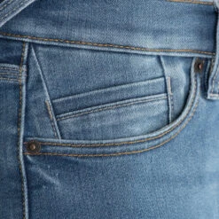 Oxford AA Slim Jeans Regular Mid Blue -GearUp Moto OAAASlimMSJeansMidBlueOF DM229104Pocket