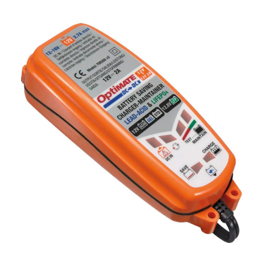 OptiMate DC To DC Battery Charger / Optimiser TM500 3 OptiMate DC To DC Battery Charger / Optimiser TM500