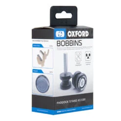 Oxford Bobbins M6 (1.0 Thread) Black -GearUp Moto OxfordBobbinsM6 1.0Thread BlackOX791Packaging