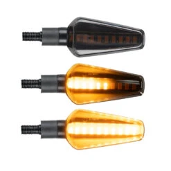 Oxford DarkSeeker Sequential Indicators -GearUp Moto OxfordDarkSeekerSequentialIndicatorsEL365LightingSequence