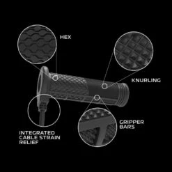 Oxford HotGrips Pro Adventure 19 Oxford HotGrips Pro Adventure -GearUp Moto OxfordHotGripsProAdventureEL390GripDetails