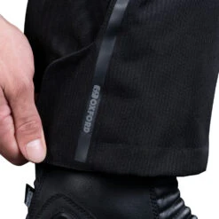 Oxford Metro 2.0 Pants Regular Stealth Black -GearUp Moto OxfordMetro2.0PantsRStealthBlackOF TM227101RAnkleDetail