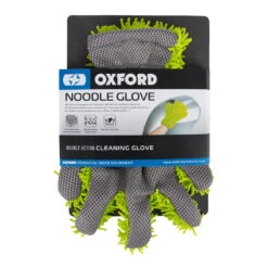 Oxford Microfibre Noodle Wash Glove Green 8 Oxford Microfibre Noodle Wash Glove Green -GearUp Moto OxfordMicrofibreNoodleWashGloveGreenOX261Packaging