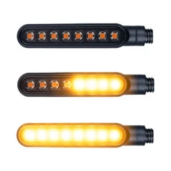 Oxford Nightfighter Sequential Indicators -GearUp Moto OxfordNightfighterSequentialIndicatorsEL363LightingSequence