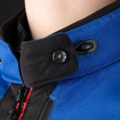 Oxford Rockland Men's Jacket Arctic / Black / Red -GearUp Moto OxfordRocklandMSJacketArcticBlkRedOF TM221403Neck