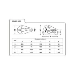 Oxford Stormex Cover -GearUp Moto OxfordStormexCoverCV33 d1a75211 2772 423d b4ae 5e566ec155a5