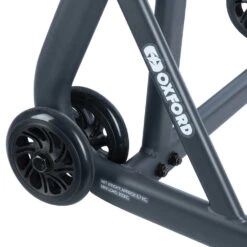 Oxford ZERO-G Single Sided Stand -GearUp Moto OxfordZERO GSingleSidedStandOX266OuterWheel